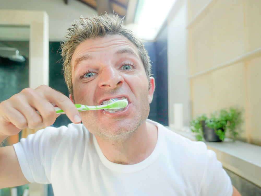 Are you brushing your teeth harder?